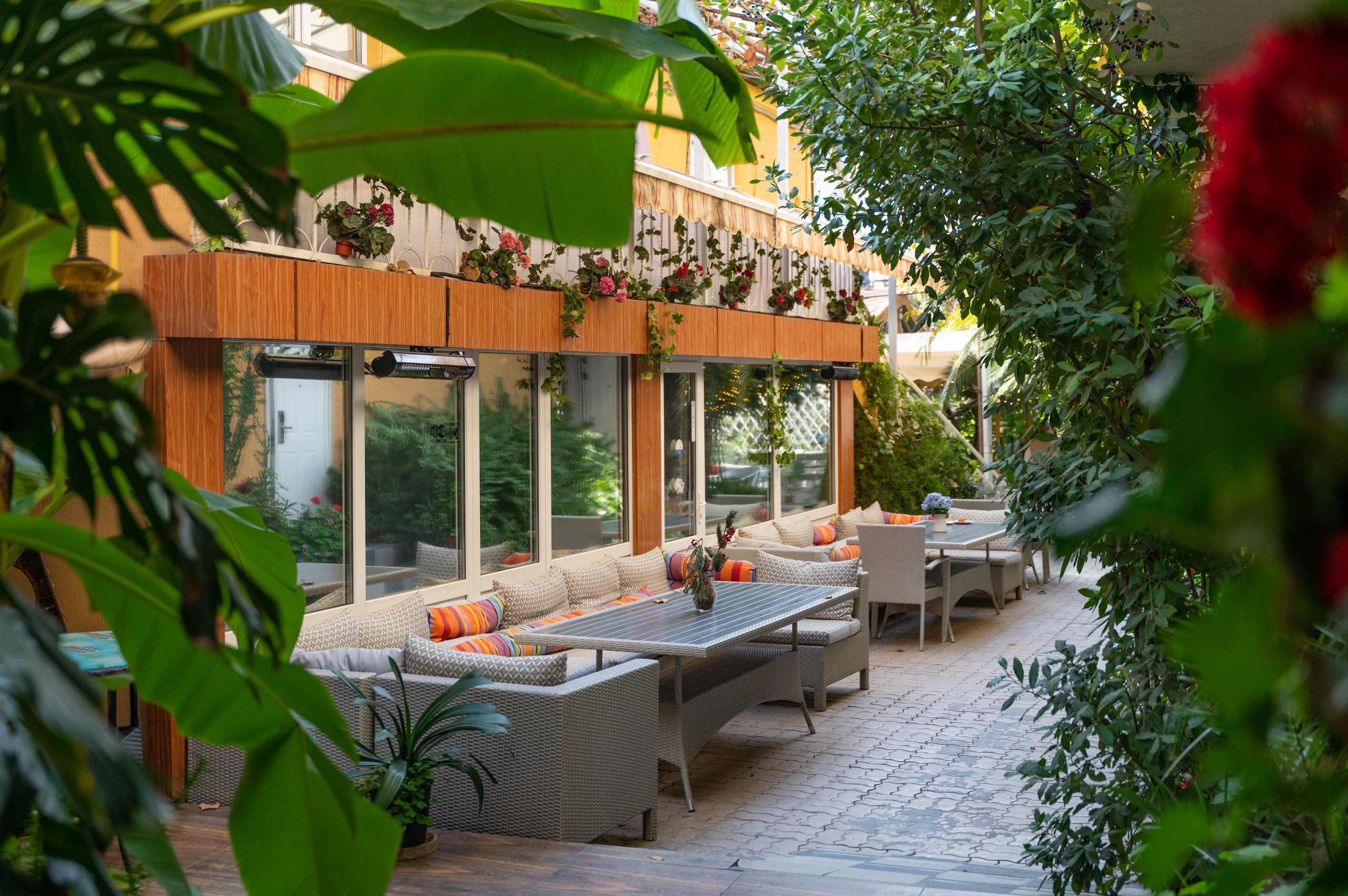 Garden terrace